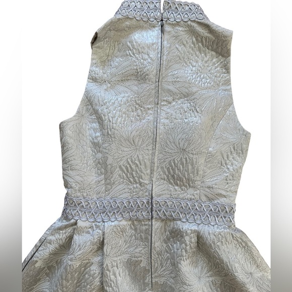 LILLY PULITZER 00 Franci Dress Seaside Grey Full Bloom Brocade NWT - Picture 10 of 16